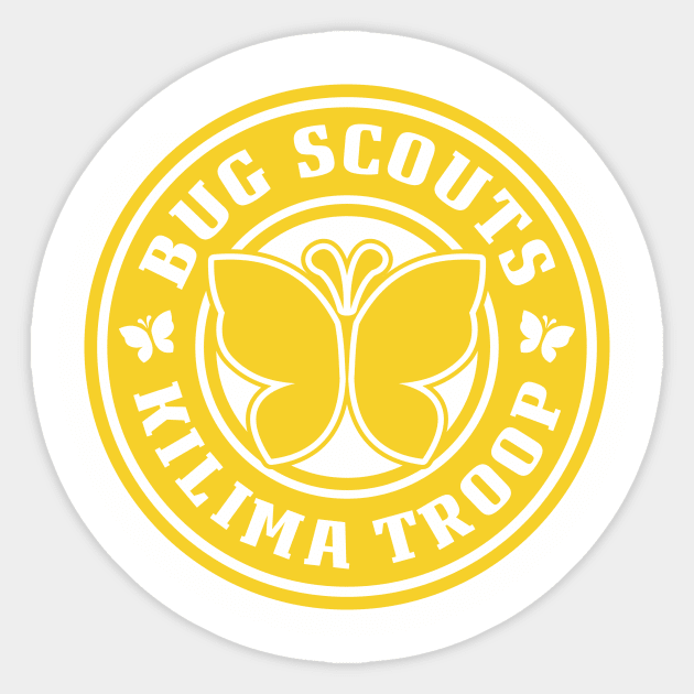 Bug Scouts Kilima Troop Sticker by Vault Emporium